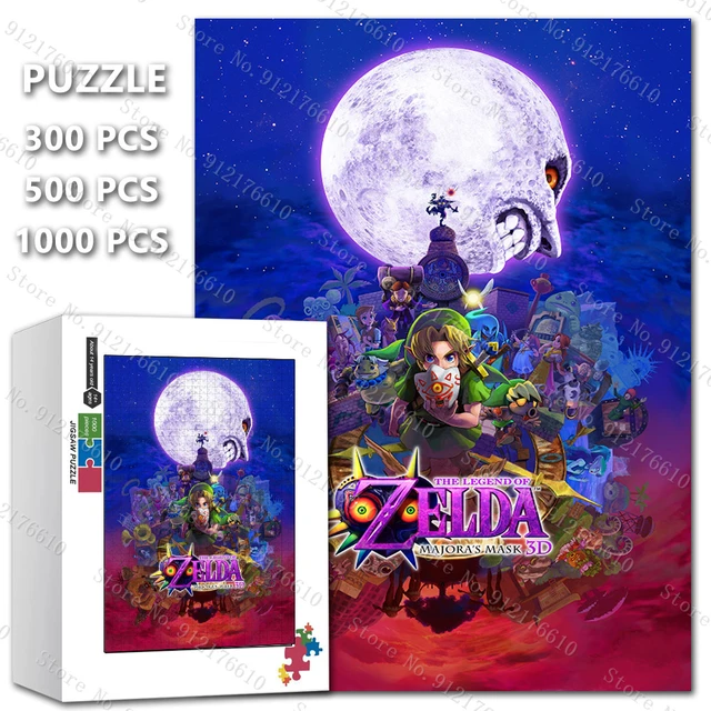 Legends of Zelda Link 500 Piece Jigsaw Puzzle | Artwork, Painting, gift,  game