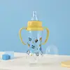 Baby Milk Bottle Baby Bottles Cartoon-design Baby Feeding Bottle 8-inch Height