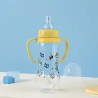Baby Milk Bottle Baby Bottles Cartoon-design Baby Feeding Bottle 8-inch Height
