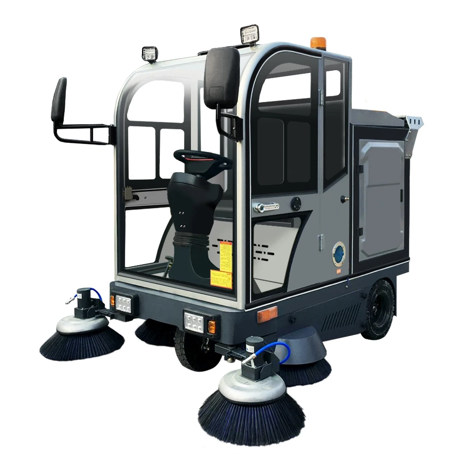 Industrial Electric All Floor Sweeper Driving Type Road Sweeper Street