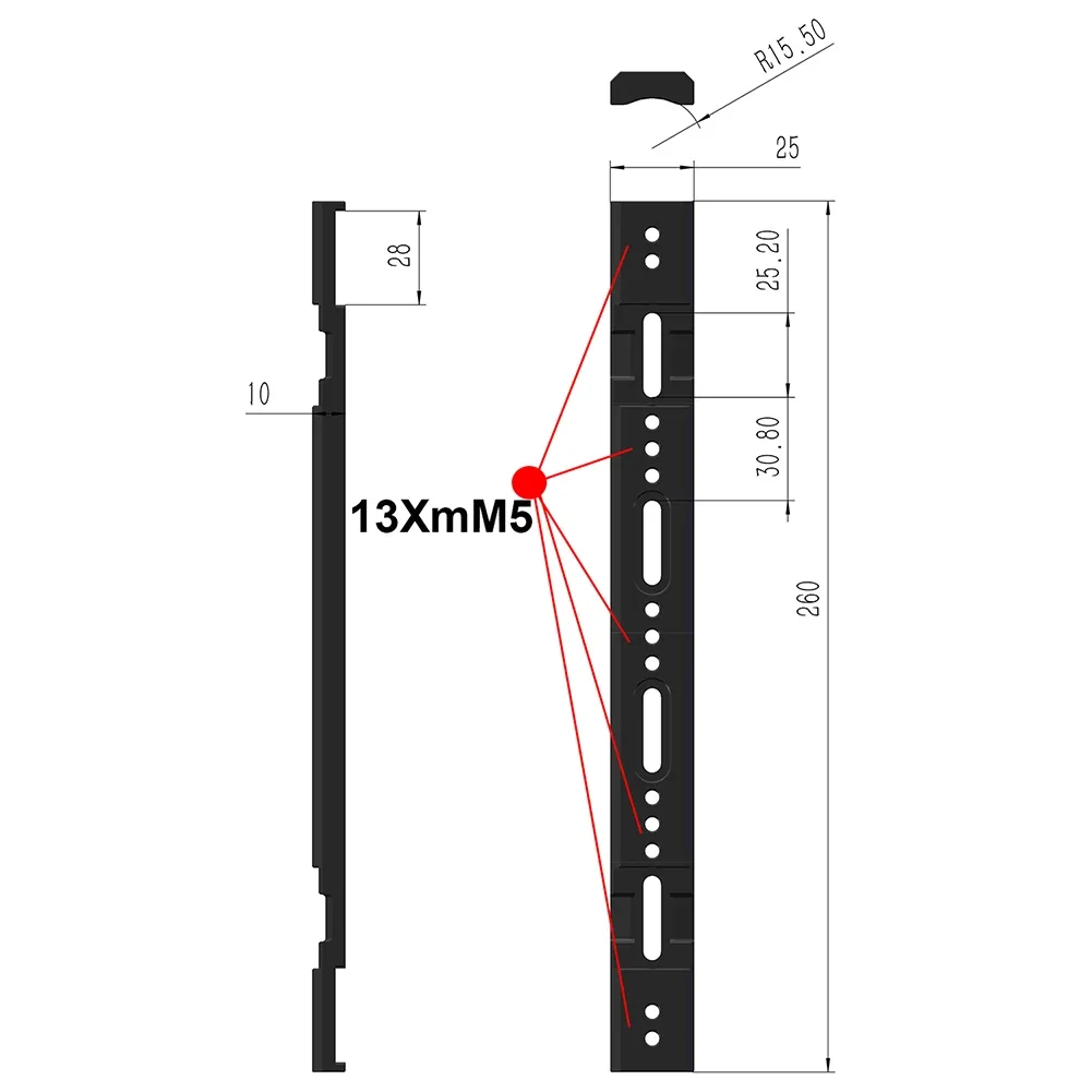 Electric Bicycle Frame Battery Box Mount HaiLong E-Bike Coversion Adapter Battery Box Bracket Clamps Bolts Wrench Kit Bicycle Parts