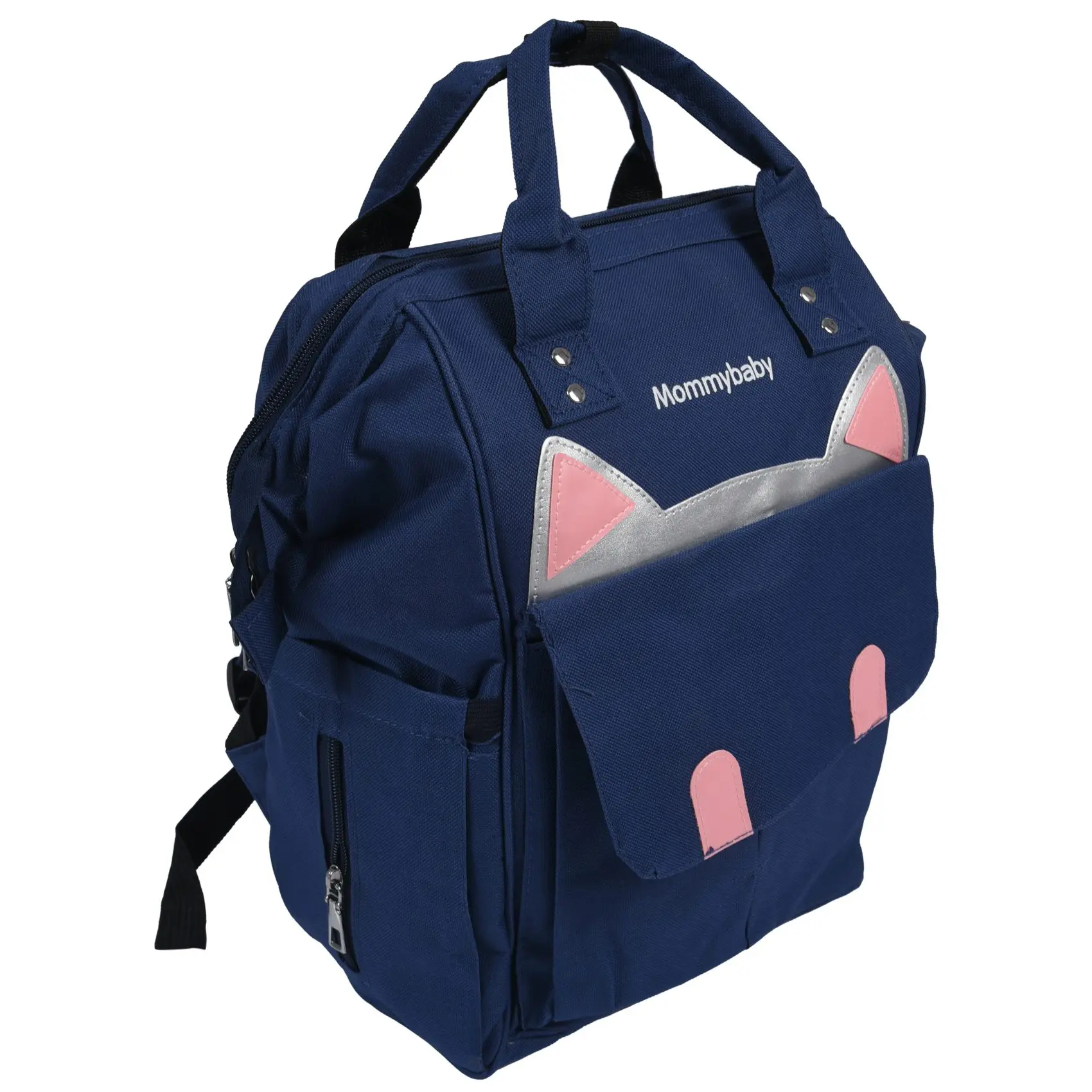 

Сумка на плечо для мам, легкий вместительный рюкзак с милой кошкой для матерей и младенцев, рюкзак с молочным порошком