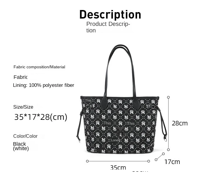 PNJ Manchurian messenger bag women's casual 2024 new fashion shoulder bag fresh trend satchel nylon