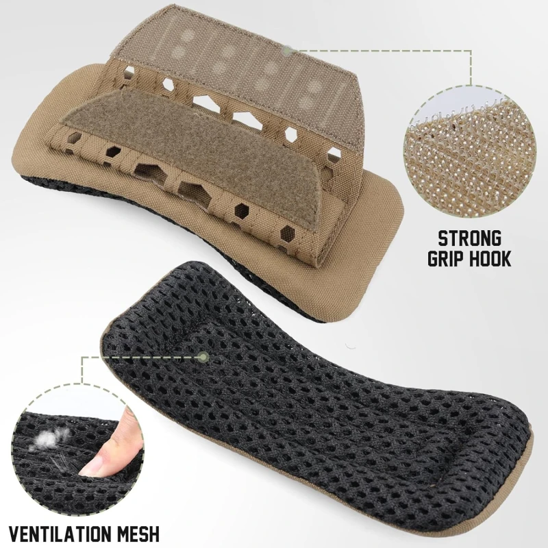 Shoulder Pad Strap Vest Comfort Cushion Pad Mesh For Hunting Vest Accessory Backpack breathable mesh cushion