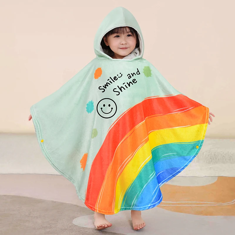 Baby Hooded Absorbent Bathrobe 4