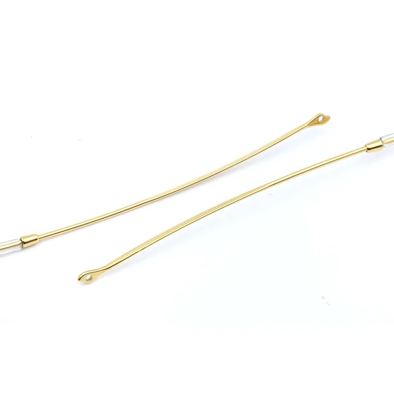 Glasses Temple Accessories For 3447 2447 Men And Women Myopia Mirror Frame Sunglasses Leg Gold Black Silver Gun Color 2