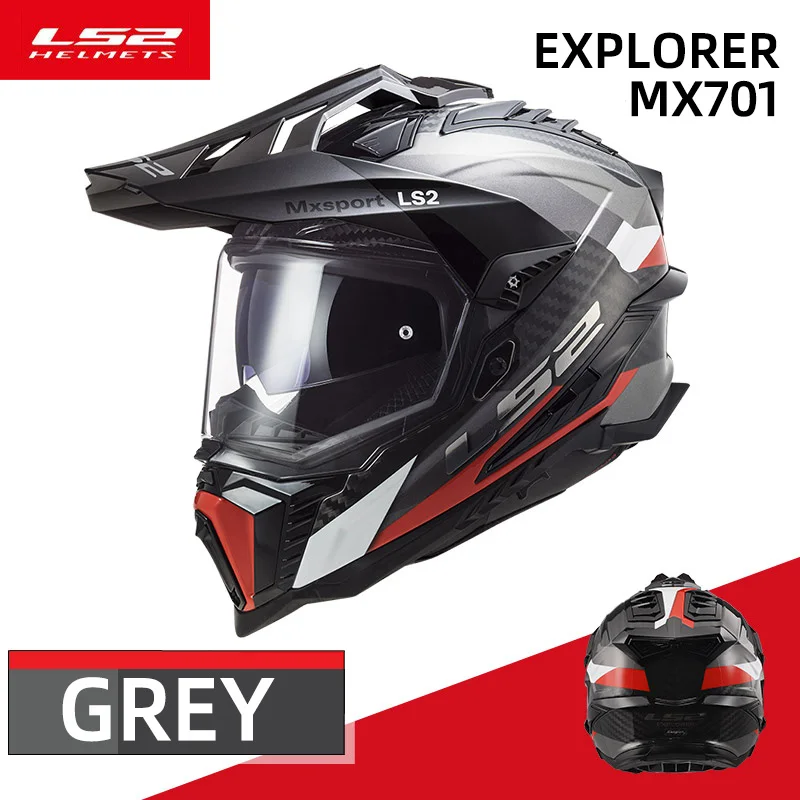 LS2 �ͽ��÷η� �����ε� ������� ���, Ls2 Mx701 ����ũ�ν� ���, Casco Moto Casque