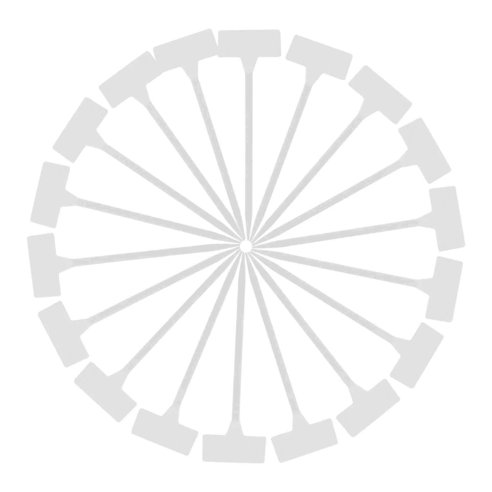 

20Pcs T-Type Plant Notes Strip Waterproof Greenhouse Marker Flower Marker