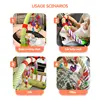 Hanging Bell Baby Stroller Clip Unisex Stroller Play Arch Rainbow Toy Bed Clip Hanging Bell Pendant Baby Rattle Toy 3