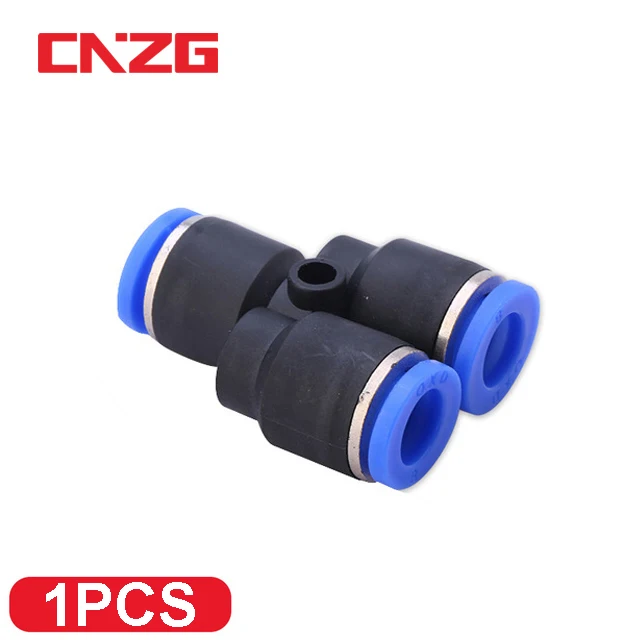 TAILONZ PNEUMATIC Straight Push Connectors Plastic Quick Release Connectors Air Line Fittings For 6 8 10 12 14 Tube (50 Pcs