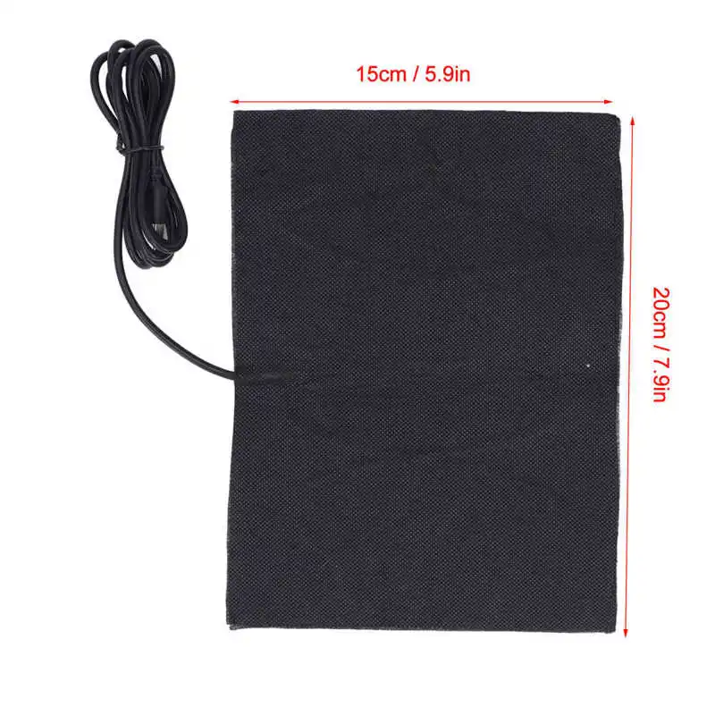 USB-Electric-Heater-Pad-Carbon-Fiber-Foldable-60-Electric-Heated-Pad-for-Waist-DC5V-15-X.jpg Usb Elektromos Fűtőpad Szénszálas Összecsukható 60 ℃ Fűtött Párna Derékhoz Dc5V 15 X 20 Cm - Image 4