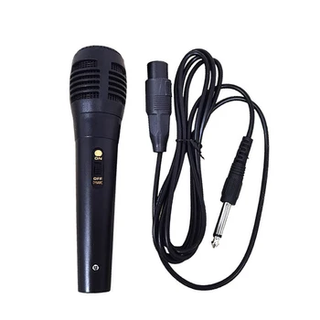 유선 다이나믹 마이크, KTV 노래방 노트북 컴퓨터용 전문 핸드헬드 마이크, 소음 감소 마이크, 3.5mm, 6.5mm