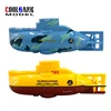 COOLBANK Mini RC Boat 6 Channel Remote Control Boat Ship Electric RC Submarine Toys Simulation RC Model Model Gift For Kids Boy 3