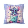 Custom Stitch Cartoon Anime Pillow Case Cushions Cover Square Pillowcase 1