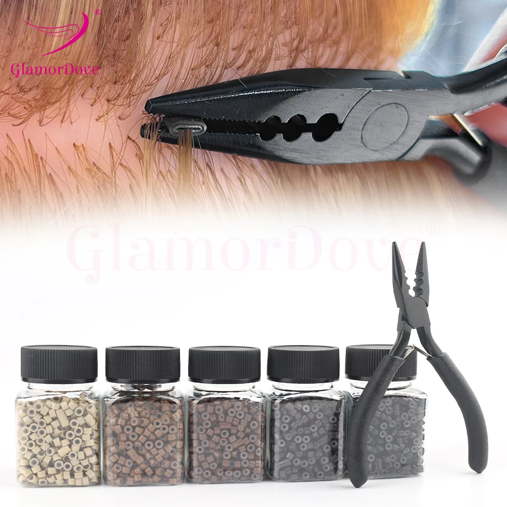 GlamorDove Ǹ ũθũ 4mm , 3 Ȧ ö̾,  ͽټ , I Tip   ͽټ, 1000 