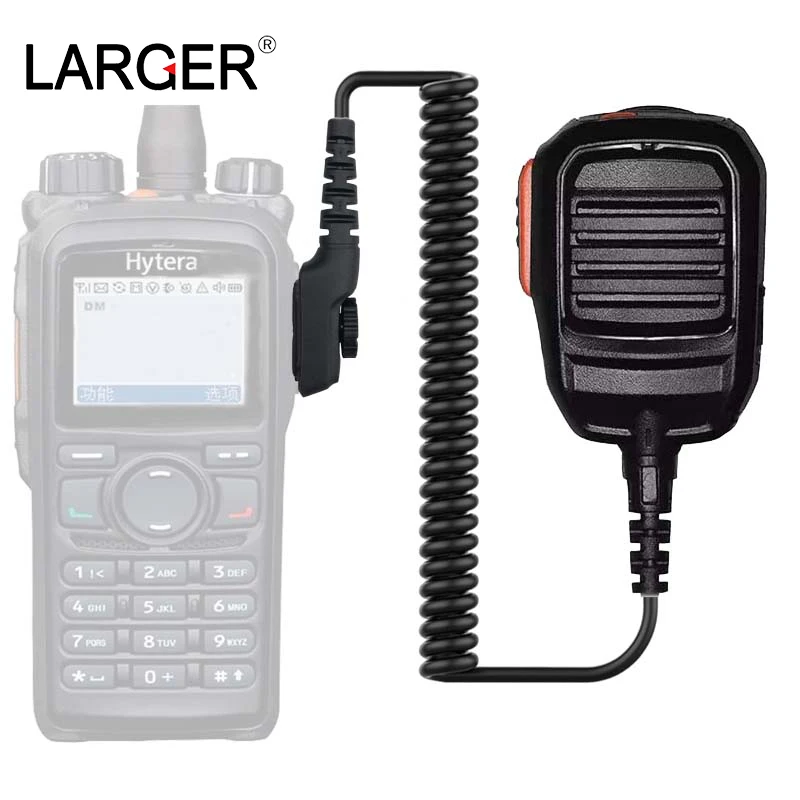 워키토키용 스피커 마이크, 하이테라 PD580 PD700 PD702 PD705 PD780 PD782 PD785 용 액세서리, SM18N2, IP67
