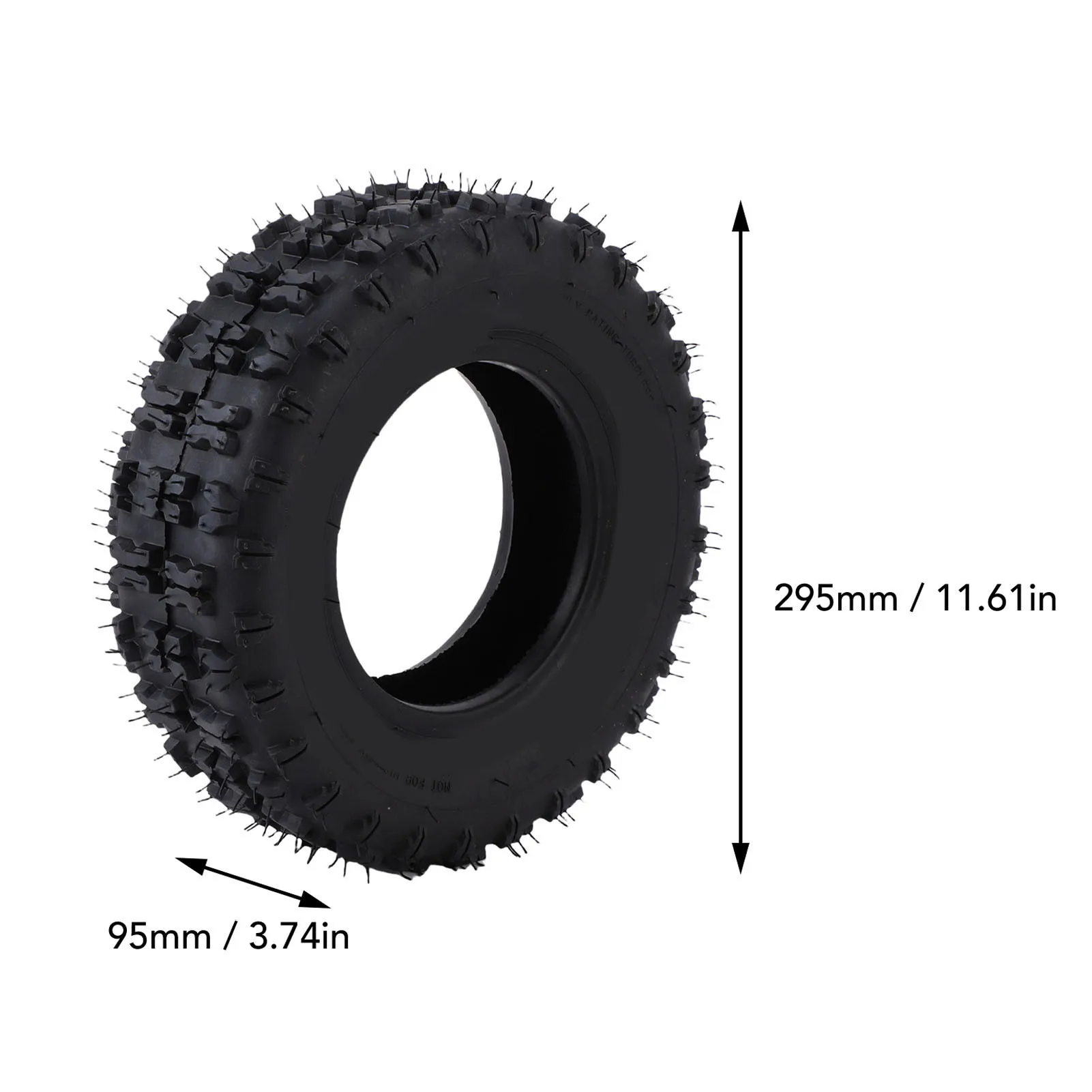 4.10-6 튜브리스 타이어 미끄럼 방지 폭발 방지 스노우 스로워 경운기 타이어 (고카트, 중국산 ATV, 쿼드, 잔디깎이 장비용)