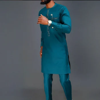 Alternative view of Tobi Embroidered Long Sleeve Dashiki Outfit