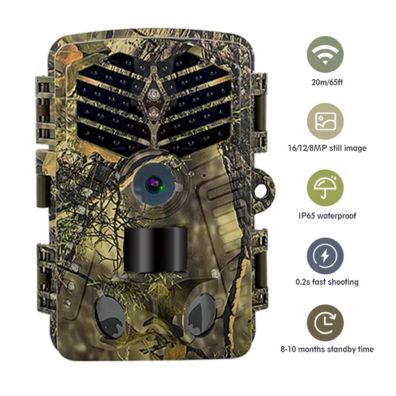 

Anti Thief 24Mp 3200 Megapixel HD Camera Wildlife Camera Sports Machine Security Monitoring Infrared Night Vision Camera