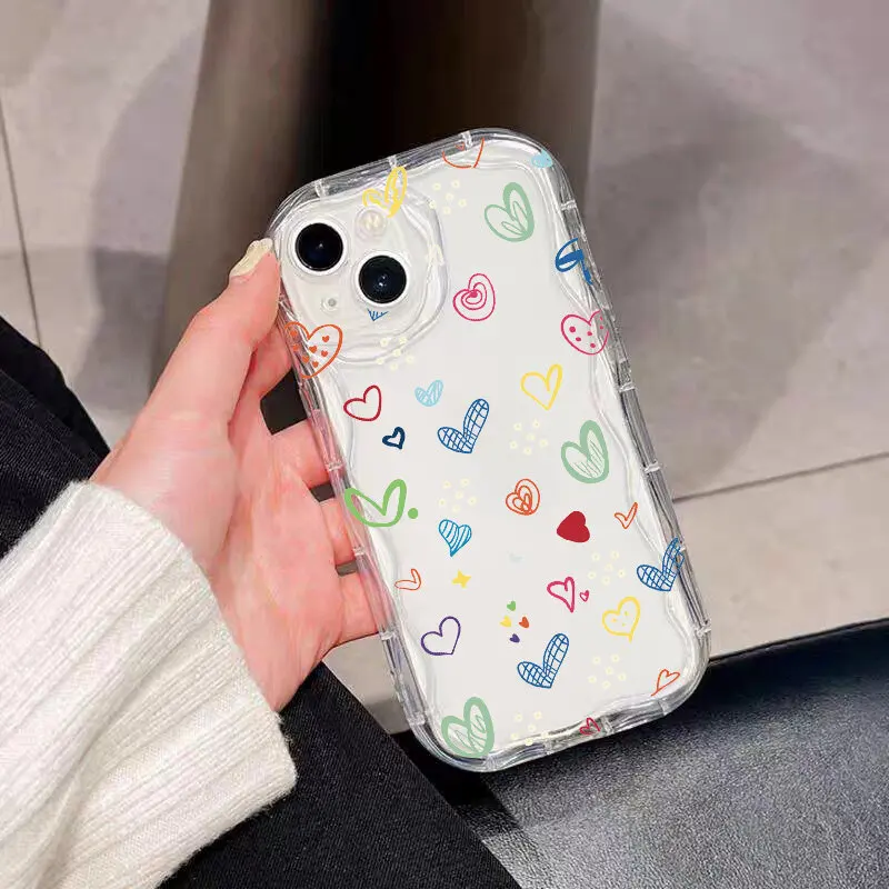 Romantic Love Hearts Phone Case Skin