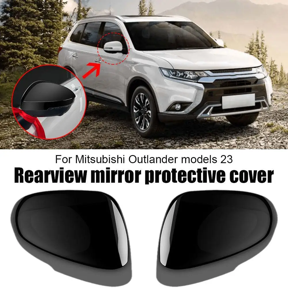 

2 шт., наклейки из углеродного волокна для Mitsubishi Outlander 2022 2023