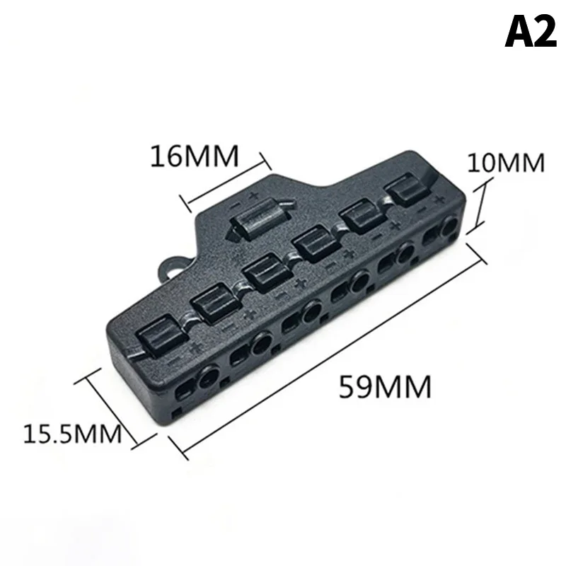 Railway Train Lighting Distribution Hub for Miniature LED Systems