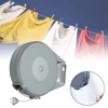 15M Retractable Clothesline Invisible Clothes Drying Rack Rope Outdoor Dryer Organiser for Home Indoor Wall Hanger Supplies 6