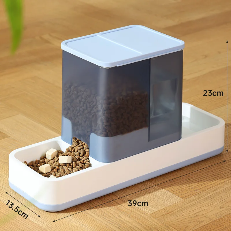 

Kimpets Pet Cat Integrated Feeding Cats Dry Wet Separation Food Container Pet Supplies For Cat Automatic Feeder Drinking Water