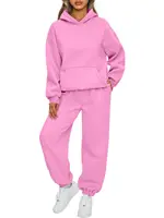 Ensemble sweat à capuche et jogging unisexe, tenue de sport décontractée pour hommes et femmes, automne et hiver 6
