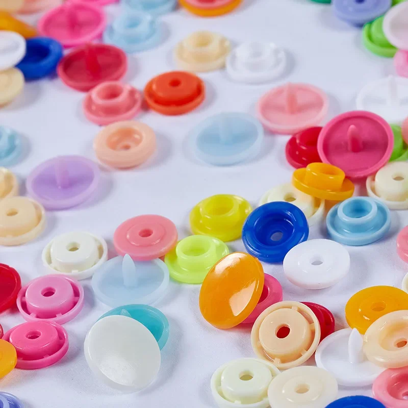 T5 Plastic Snap Buttons Resin Buckle for Clothing DIY Garment Press Stud Fasteners Used To Kids Baby Diapers/Bibs/Bags/Folder 2