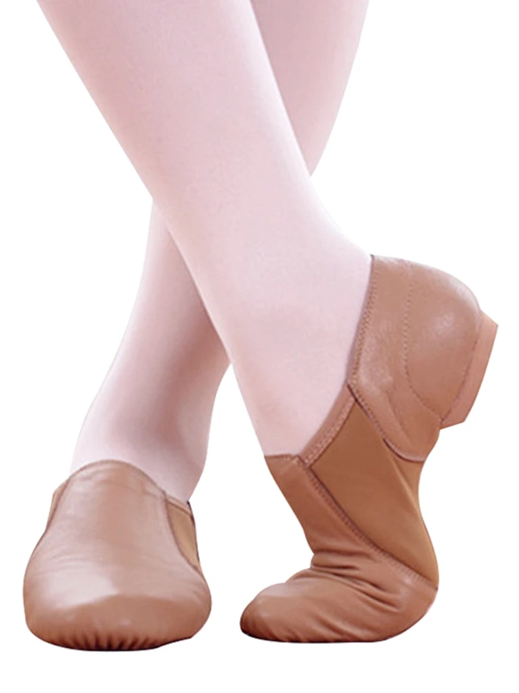 Dance shoes elastic cloth jazz dance shoes children's practice shoes adult Latin dance training ballet shoes cheerleading shoes