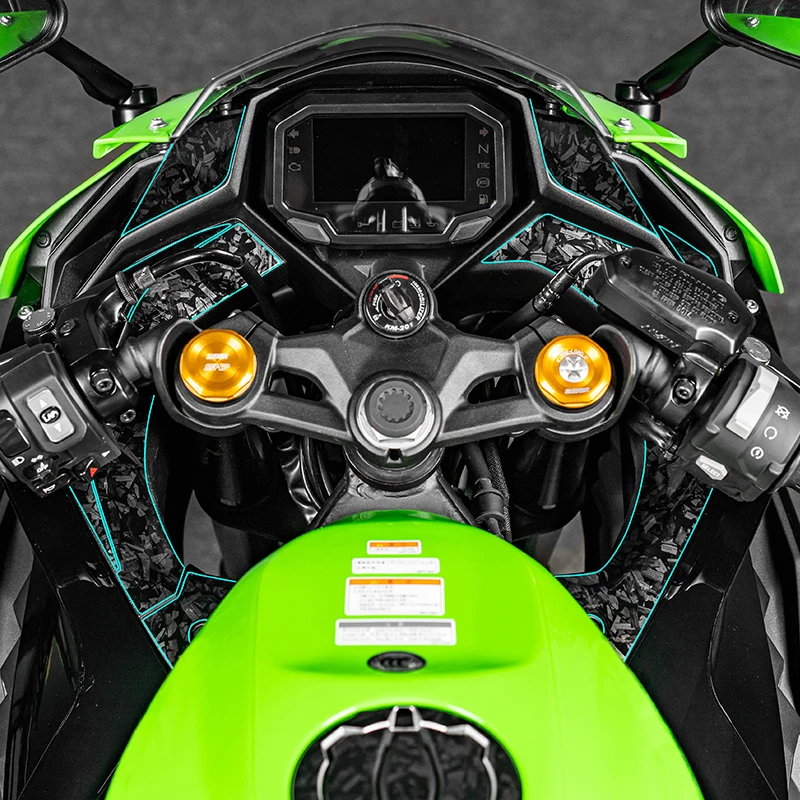 カワサキZx4r,zx4rr,オートバイ,ボディペイント,鍛造カーボン