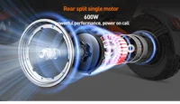 Trottinette électrique JOYOR S5-Z, moteur 600W, batterie 48V13AH, pneus larges de 10 pouces, hauteur réglable, pliable 2