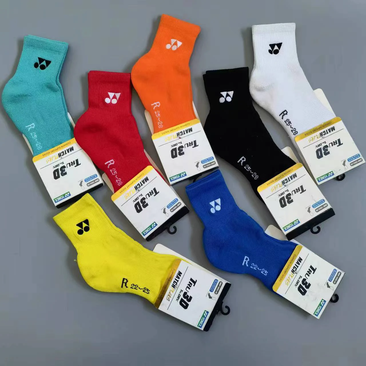 Badminton Socks YONEX Anniversary Thickened Towel Soled Sports Socks Sweat-Absorbent and Deodorant Fitness Running