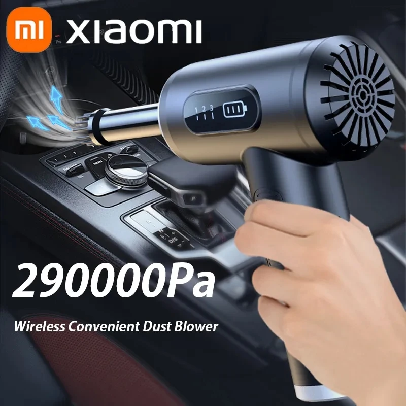 

Xiaomi Car Vacuum Cleaner 290000Pa Strong Suction Wireless Vacuum Cleaner Handheld Vacuum Pump Cordless Robot for Car Home