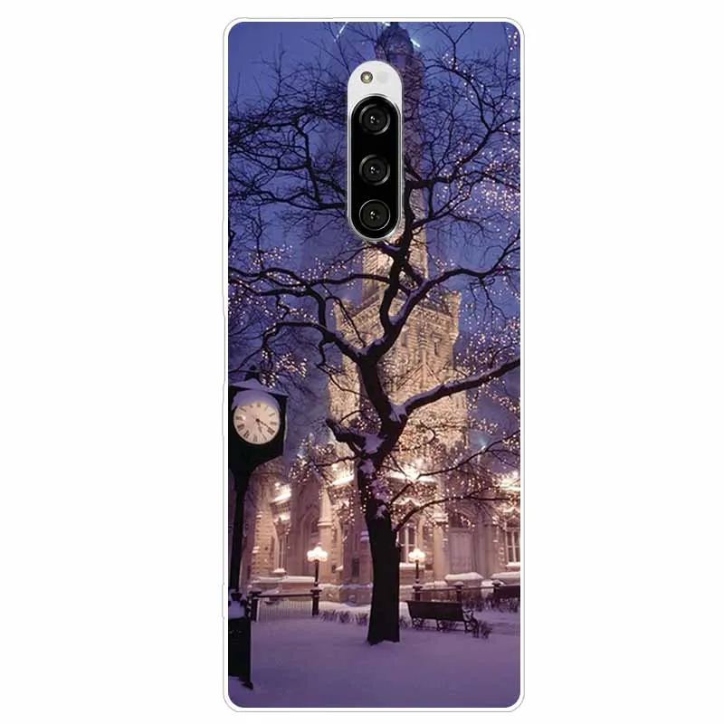 Cute Fashion Clear Soft TPU Phone Cover with Floral Design