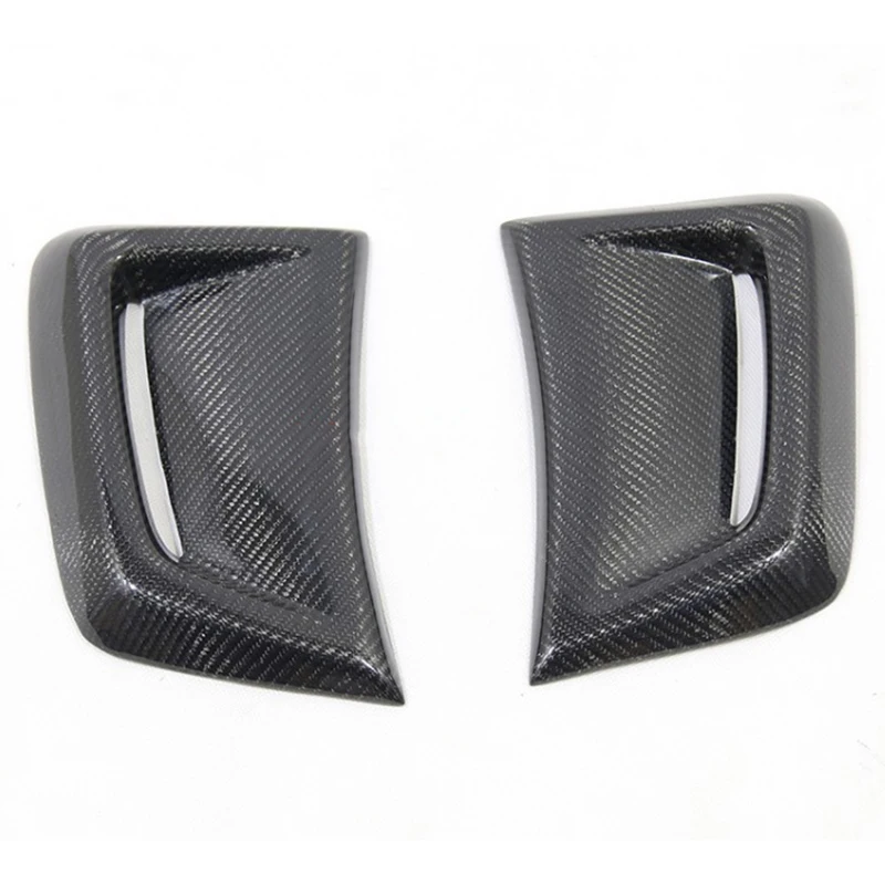 

Carbon Fiber Car Side Air Insert Vent Cover Trim Cover Side Vent Sticker for Mercedes Benz W204 C63 for AMG 2012-2014