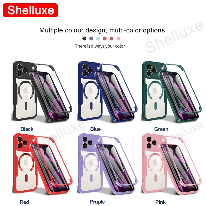 360 Full Body Screen Protector Front Back Double-Sided Phone Cover