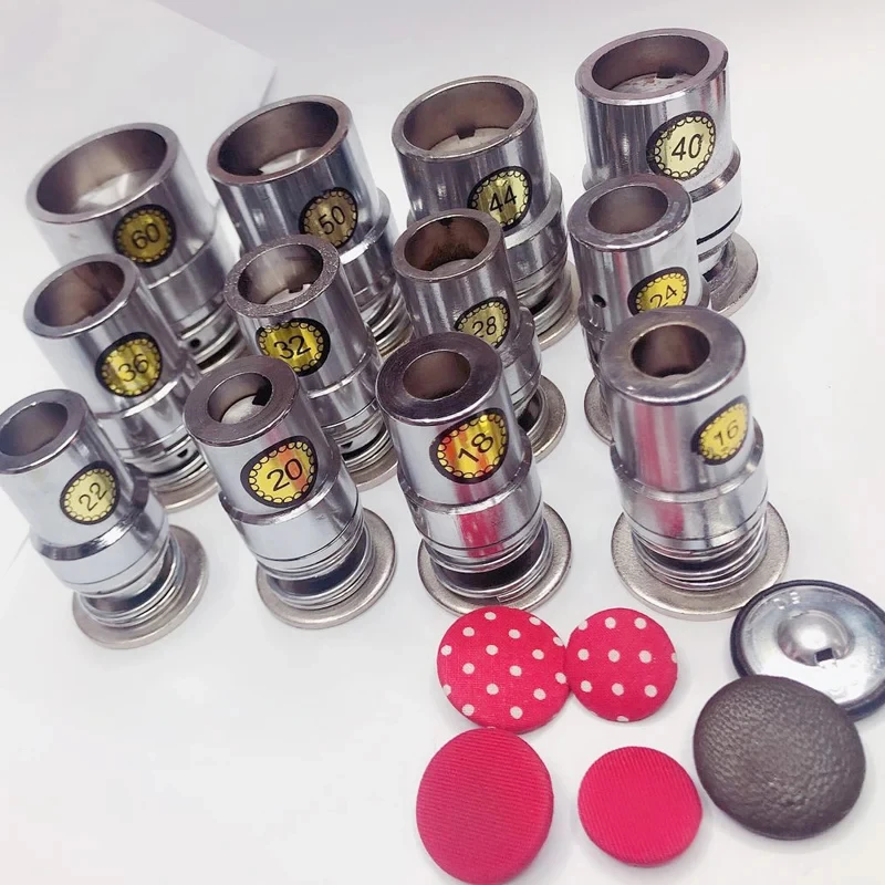 Fabric Covered Button Press Machine Dies Mold Handmade Fabric Button Tool Die 16L-80Lwholesale free shipping 6