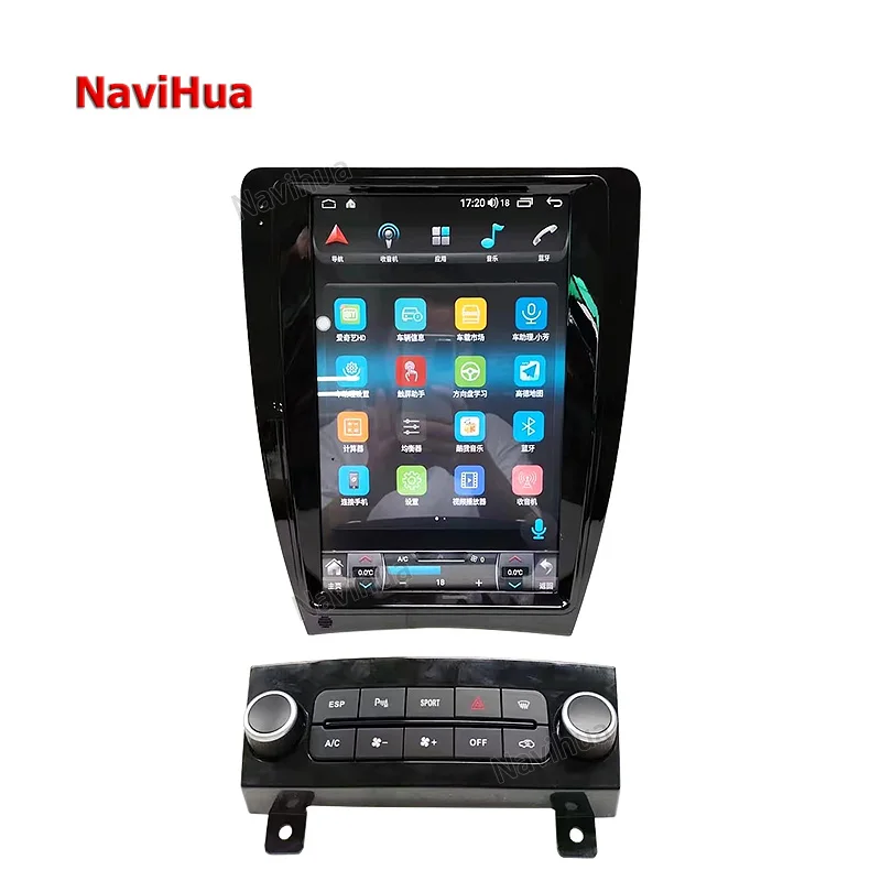 

NAVIHUA GPS Navigation Touch Screen For Tesla Car Dvd playerAndroid 10 6+128GB With Carplay For Audi A3 with Camera Wifi 4G SiM