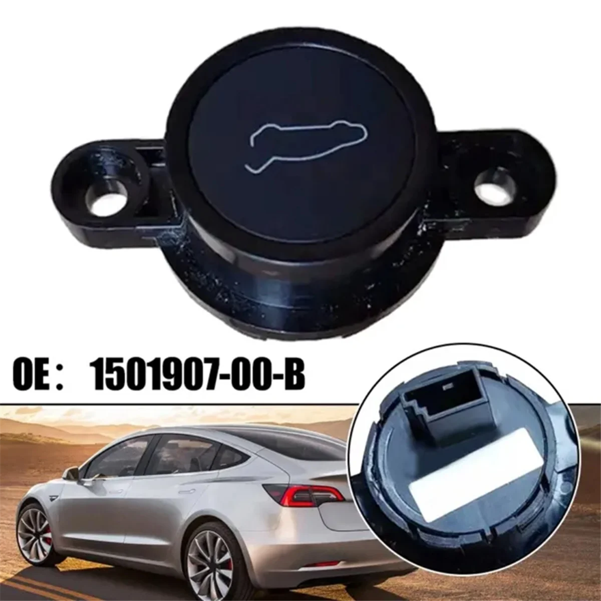 Automotive Trunk Button 1501907-00-B Suitable for Tesla Model Y Model 3