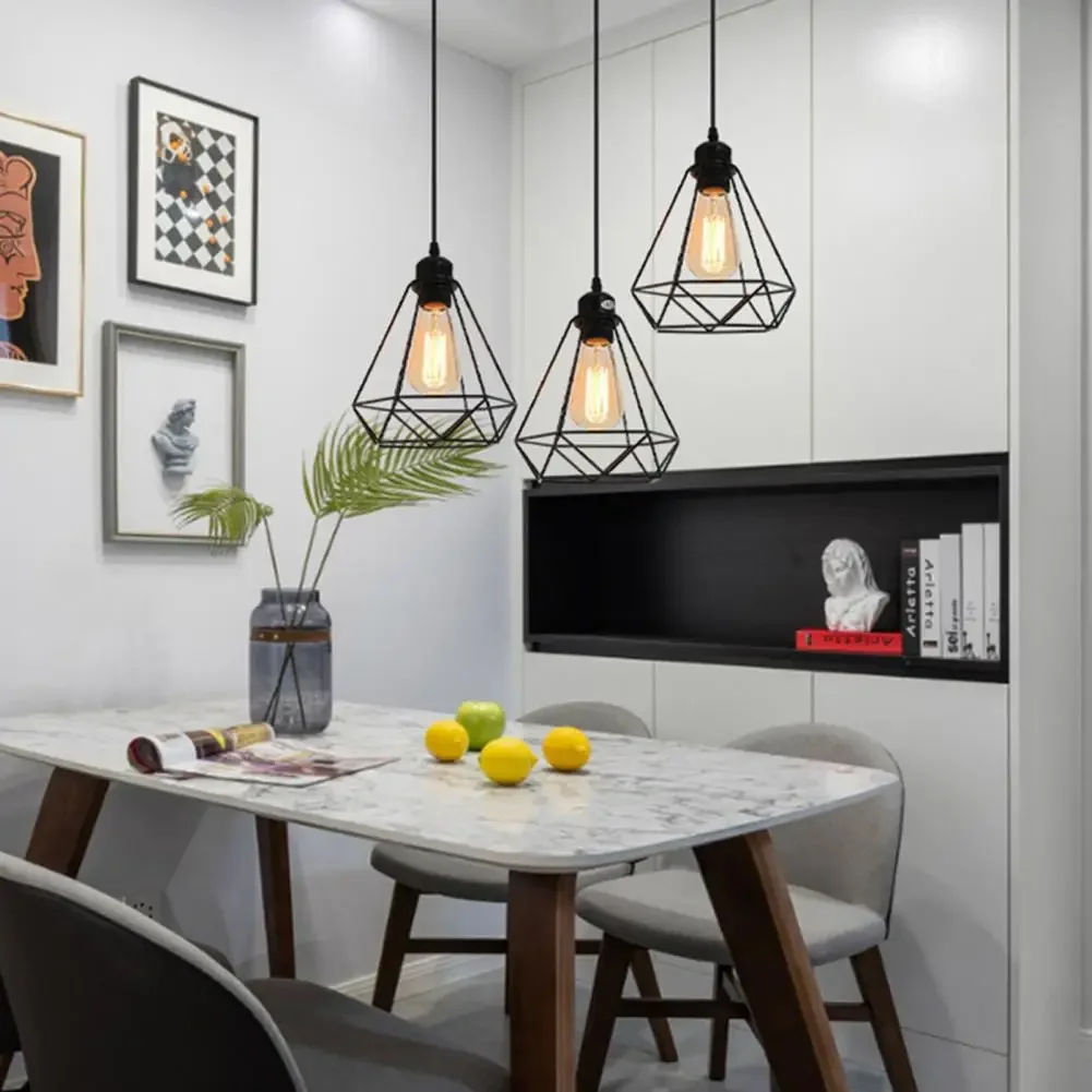 E27 Hanging Lamp Bulbs Holder 1M/1.5M Cable Wire Ceiling Lamp Base Socket For Shade Hanging Pendant Lights
