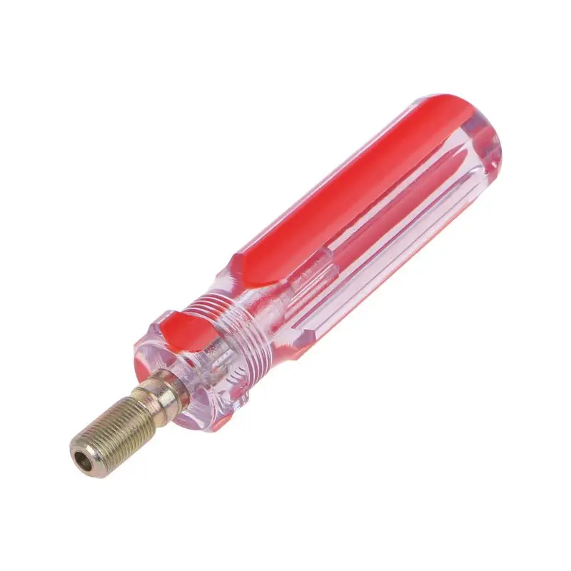 

Red Clear Imperial Unit Thread Coaxial Cable Squeeze F Booster Connector Inse