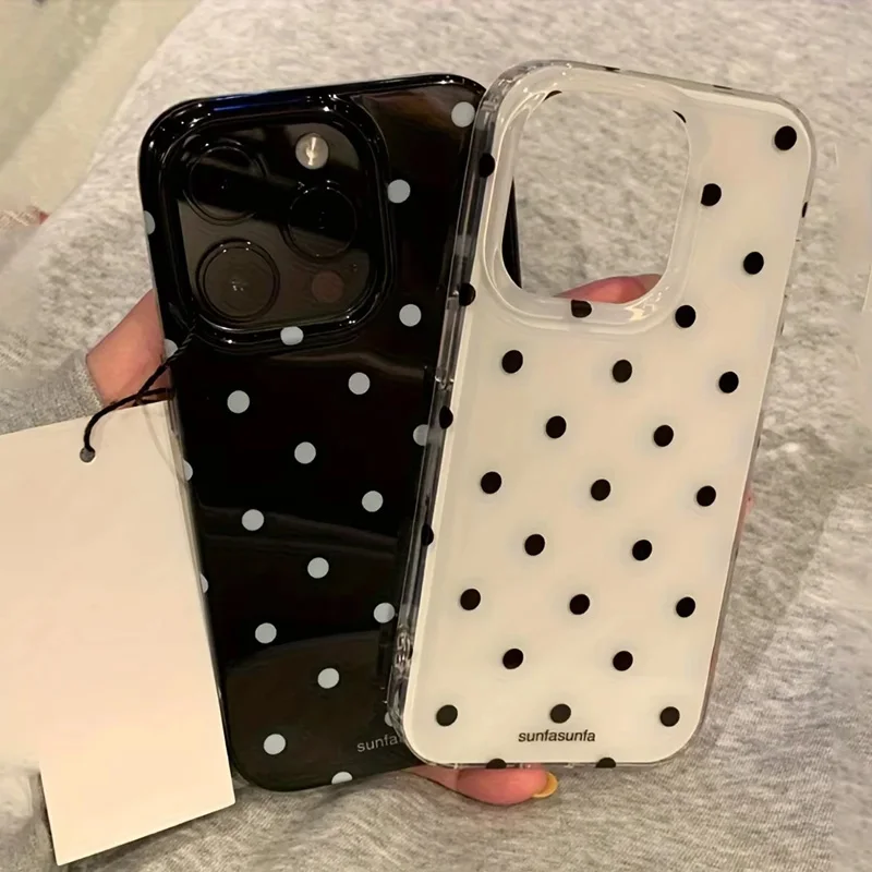 รูปสินค้า เคส iPhone ลายจุด ป้องกันกระแทก รุ่น Y2K