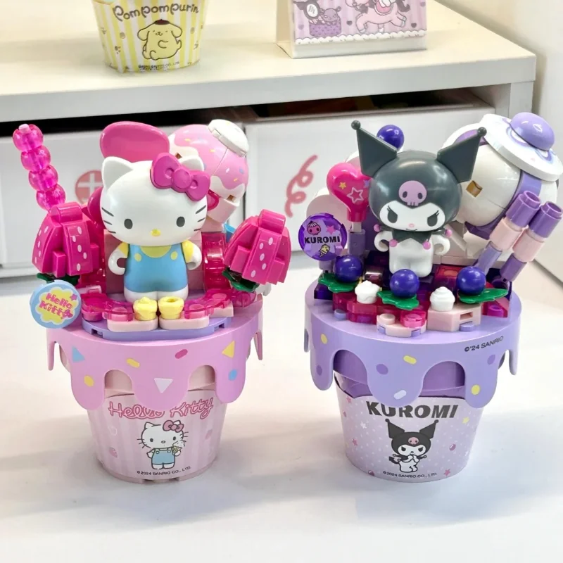 neneさん×unichocoさんコラボ 9種セット 新品未使用品 New Keeppley Sanrio Building Blocks Hello Kitty Kuromi Pochacco