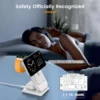 3 in 1 Wireless Charger Station Foldable Stand for MagSafe,Portable Magnetic Power Bank for Apple Watch iPhone 16/15/14/13/12 6
