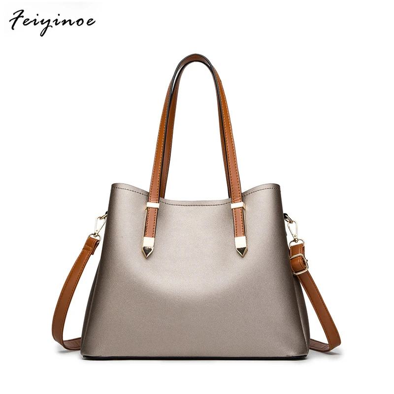 

2023 New Women Bag Designer New Fashion Casual Women's Handbags Luxury Shoulder Bag High Quality PU Brand Style Big Capacity