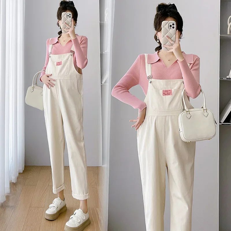 Real Shot Popular Pregnant Women Outfit Overalls Set Maternity Clothing Brand None AE Origin Mainland China Children's Products