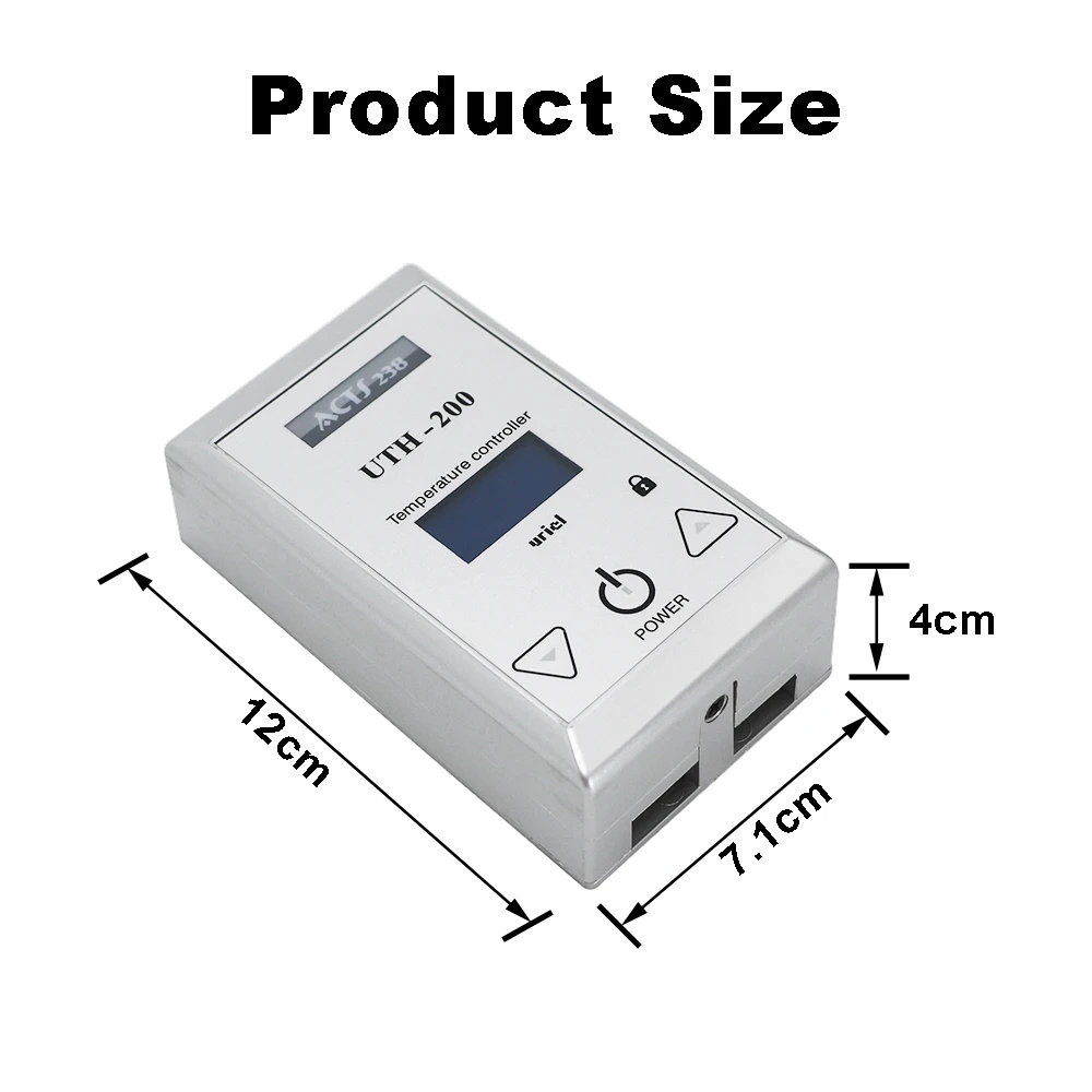 UTH-200 Electronical Digital Heating Film Thermostat 100~250V 18A.