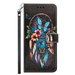 Aesthetic Leather Phone Case with Card Pocket Wallet Cover - OPPO Reno12 5G (YI0117)